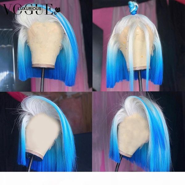 150% 180% short human hair wigs pink blue purple ombre wig pre plucked glueless brazilian bob lace front wigs for black women, Black;brown
150% 180% short human hair wigs pink blue purple ombre wig pre plucked glueless brazilian bob lace front wigs for black women, Black;brown