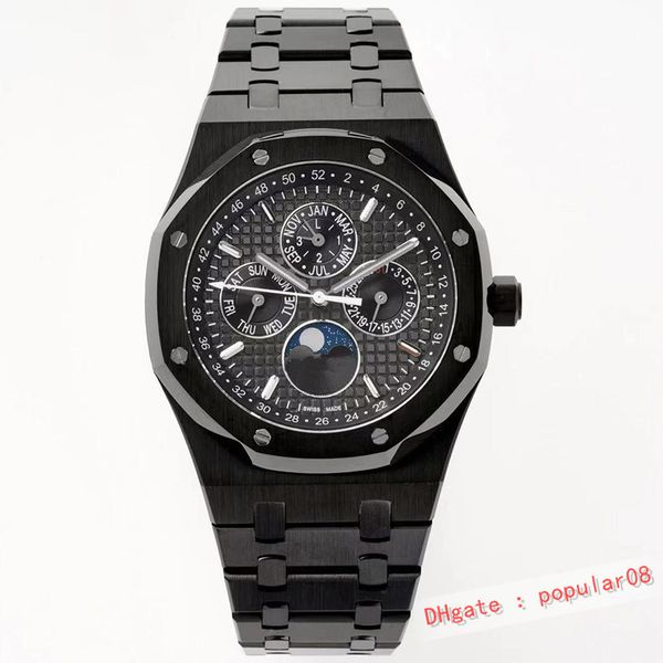 41mm mens watch automatic mechanical watches stainless steel wristband fashion business style wristwatch waterproof men wristwatches montre, Slivery;brown
41mm mens watch automatic mechanical watches stainless steel wristband fashion business style wristwatch waterproof men wristwatches montre, Slivery;brown