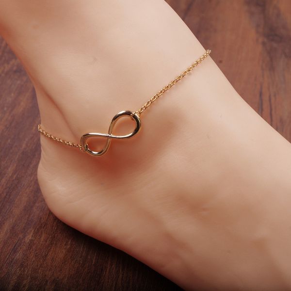 Gold Infinity Charm Anklets Bracelets With Classic 8 Foot Chain Barefoot Sandals Jewelry For Women Beach Pool Party Ankle Bracelet, Red;blue
Gold Infinity Charm Anklets Bracelets With Classic 8 Foot Chain Barefoot Sandals Jewelry For Women Beach Pool Party Ankle Bracelet, Red;blue