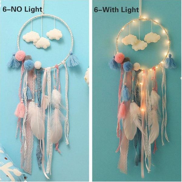 decorative objects & figurines dreamcatcher flaky clouds led light christmas decorations party hanging white feather wind chimes night gift
decorative objects & figurines dreamcatcher flaky clouds led light christmas decorations party hanging white feather wind chimes night gift