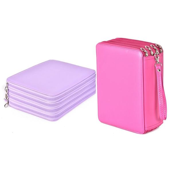 pencil bags 2pcs 184 hole art storage case multicolor sketch pen color lead large capacity folding bag purple & red
pencil bags 2pcs 184 hole art storage case multicolor sketch pen color lead large capacity folding bag purple & red