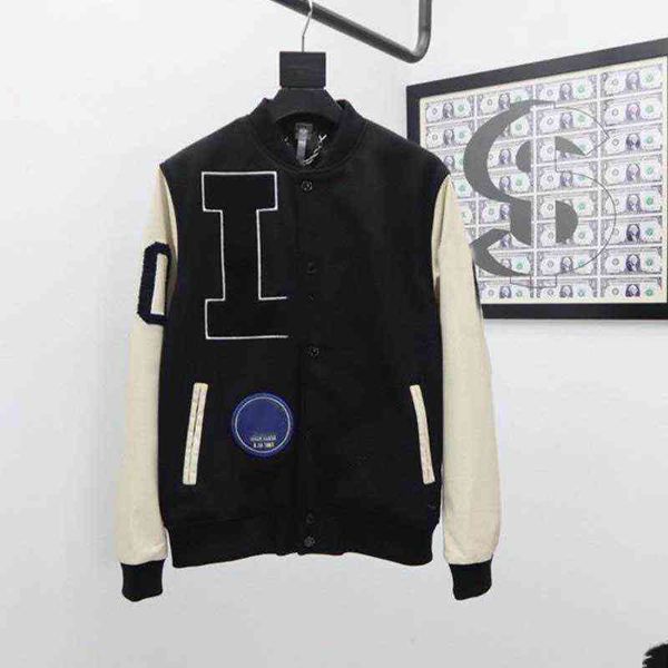 flocking leather jacket sleeves baseball coat uniform fashion single breasted warm couples women men varsity coats, Black;brown
flocking leather jacket sleeves baseball coat uniform fashion single breasted warm couples women men varsity coats, Black;brown