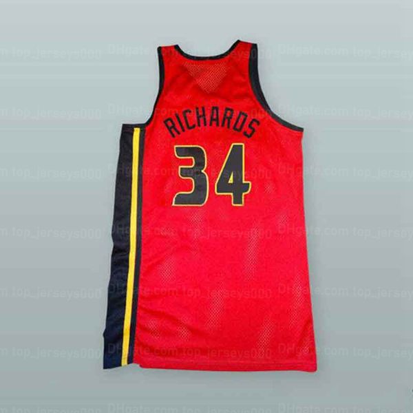 custom elliot richards #34 basketball jersey sewn red any names number men's size s-4xl quality, Black
custom elliot richards #34 basketball jersey sewn red any names number men's size s-4xl quality, Black