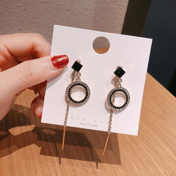 dangle & chandelier black fashion lady geometric earrings round hollow long tassel vintage women jewelry exquisite trend hanging, Silver
dangle & chandelier black fashion lady geometric earrings round hollow long tassel vintage women jewelry exquisite trend hanging, Silver
