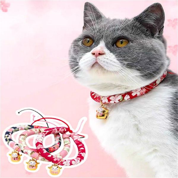 dog collars & leashes bell cat collar cute japanese style adjustable with multicolor cats and dogs accessories
dog collars & leashes bell cat collar cute japanese style adjustable with multicolor cats and dogs accessories