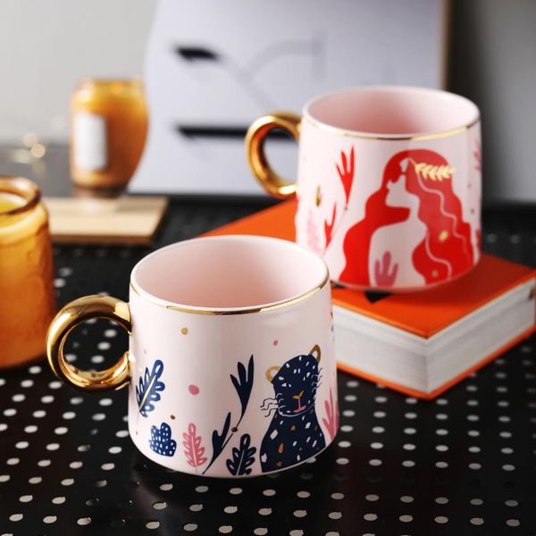mugs luxury ins cup girl heart simple mug with spoon ceramic water office drinking coffee cup.
mugs luxury ins cup girl heart simple mug with spoon ceramic water office drinking coffee cup.