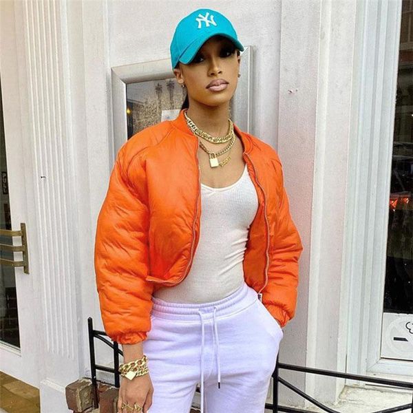 Women's Jackets Fashion Autumn Winter Jacket Women Short Bubble Coat Collar Solid Warm Female Outerwear Casuals Clothing Cardigan, Black;brown
Women's Jackets Fashion Autumn Winter Jacket Women Short Bubble Coat Collar Solid Warm Female Outerwear Casuals Clothing Cardigan, Black;brown