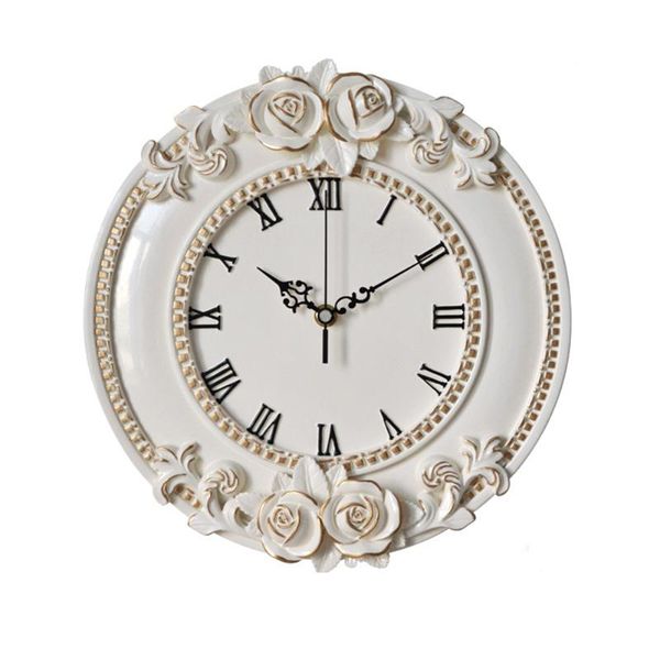 home decor bedroom office quiet kitchen craft rose flower wall clock retro room l resin restaurant european style
home decor bedroom office quiet kitchen craft rose flower wall clock retro room l resin restaurant european style