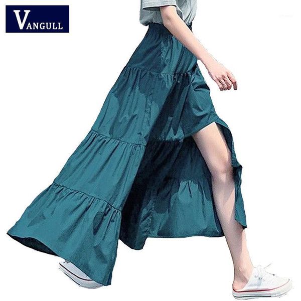vangull sweet style solid color irregular skirts women 2021 summer elastic high waist big hem a-line mid-calf skirt female, Black
vangull sweet style solid color irregular skirts women 2021 summer elastic high waist big hem a-line mid-calf skirt female, Black