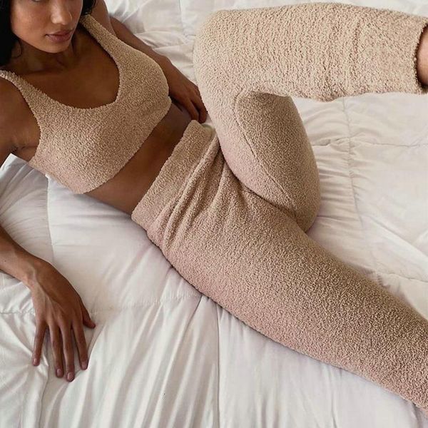 2pcs pajama sets for women home clothes plush crop pencil pants set casual autumn pajama solid pijamas pajama women, Black;red
2pcs pajama sets for women home clothes plush crop pencil pants set casual autumn pajama solid pijamas pajama women, Black;red