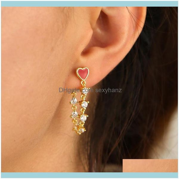 chandelier earrings jewelrygold filled long chain tassel earring red enamel heart girlfriend gift micro paved cz romantic gorgeous women jew, Silver
chandelier earrings jewelrygold filled long chain tassel earring red enamel heart girlfriend gift micro paved cz romantic gorgeous women jew, Silver