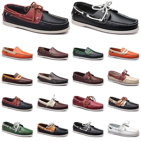 168 womens sneakers sailing shoe mens casual leather shoes black white red green orange brown outdoor trainers size 38-45
168 womens sneakers sailing shoe mens casual leather shoes black white red green orange brown outdoor trainers size 38-45