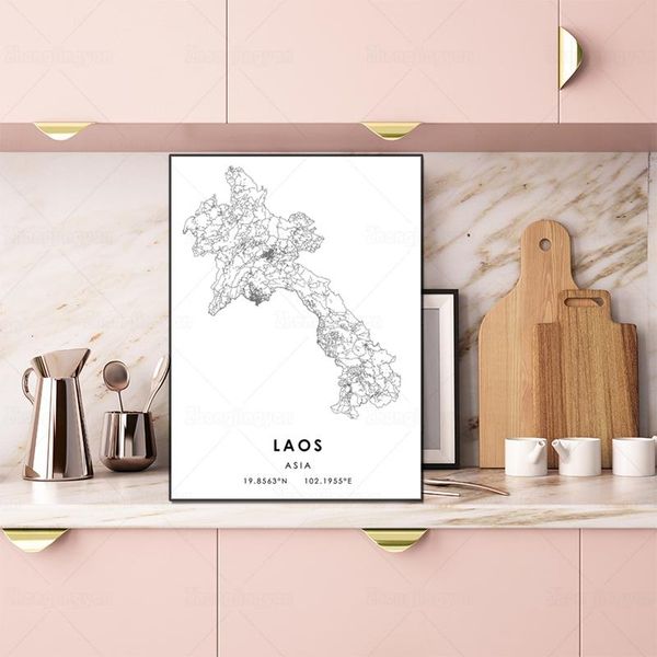 paintings black and white city map asia the laos poster hd print wall art canvas nordic landspace painting for home decor artwork
paintings black and white city map asia the laos poster hd print wall art canvas nordic landspace painting for home decor artwork