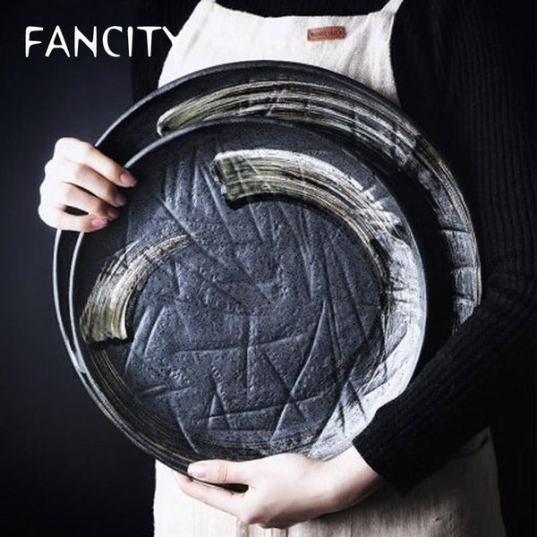 fancity large ceramic plate l restaurant home seafood plate assortment large sushi japanese round
fancity large ceramic plate l restaurant home seafood plate assortment large sushi japanese round