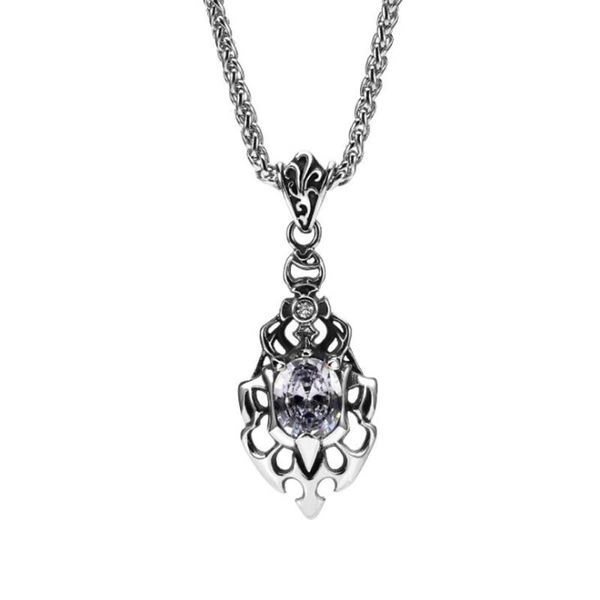 chains stainless steel vintage flame crystal stone men punk rock pendant necklace jewelry gift for him with chain, Silver
chains stainless steel vintage flame crystal stone men punk rock pendant necklace jewelry gift for him with chain, Silver
