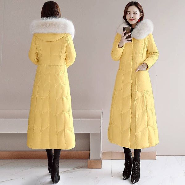 2021 Winter Women New Fashion Padded Coat Female Faux Fur Collar Slim X-long Wadded Jacket Cotton Puffer Long Parkas Z19 I5c4, Black
2021 Winter Women New Fashion Padded Coat Female Faux Fur Collar Slim X-long Wadded Jacket Cotton Puffer Long Parkas Z19 I5c4, Black