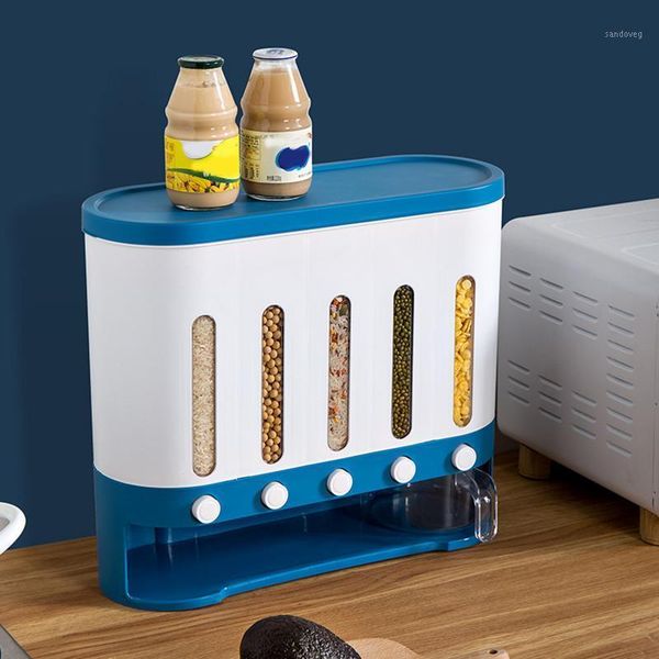 separate grain cereal can rice storage cylinder automatic plastic box for kitchen myding bottles & jars
separate grain cereal can rice storage cylinder automatic plastic box for kitchen myding bottles & jars