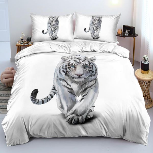 bedding sets 3d white comforter covers animal quilt cover set pillow cases double king super twin size 140*200cm tiger bedclothes
bedding sets 3d white comforter covers animal quilt cover set pillow cases double king super twin size 140*200cm tiger bedclothes