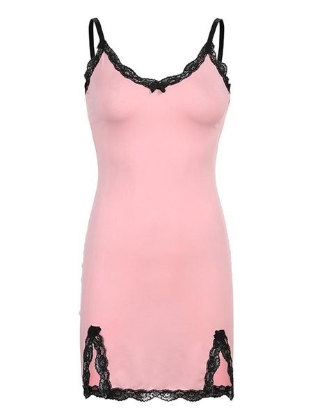 casual dresses women slip dress, adults sleeveless color block v-neck lace trim slit, Black;gray
casual dresses women slip dress, adults sleeveless color block v-neck lace trim slit, Black;gray