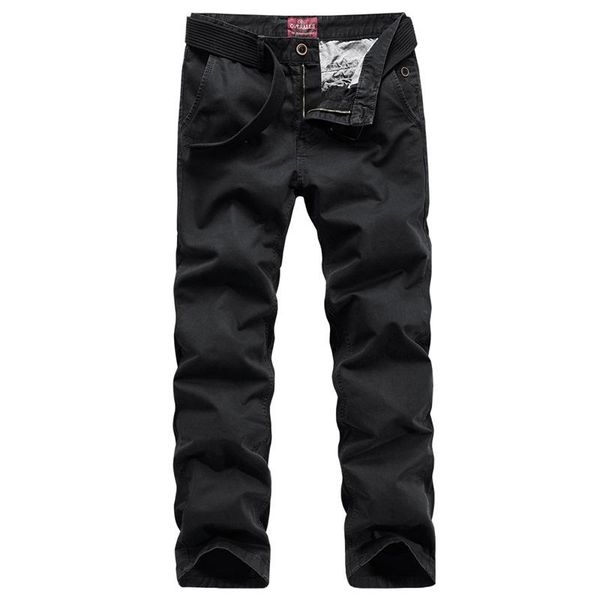 men's pants brand cargo men workout casual cotton trousers colorful jeans army green long 49, Black
men's pants brand cargo men workout casual cotton trousers colorful jeans army green long 49, Black
