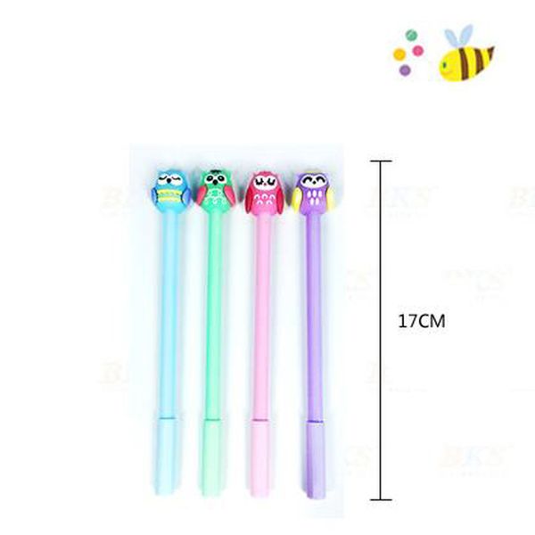 1pcs uil nice stationery 0.5mm new student writing black gel pens news pen kawaii school supplies 
1pcs uil nice stationery 0.5mm new student writing black gel pens news pen kawaii school supplies