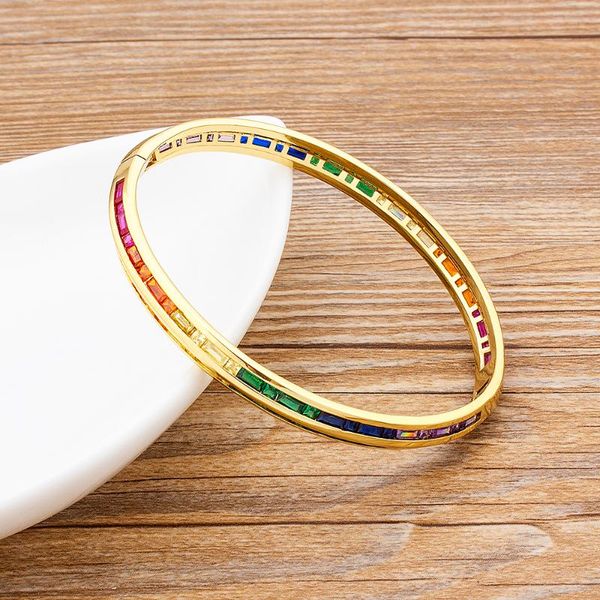 bangle luxury jewelry bracelets copper cubic zirconia crystal rhinestone cuff for female charm accessories gift, Black
bangle luxury jewelry bracelets copper cubic zirconia crystal rhinestone cuff for female charm accessories gift, Black