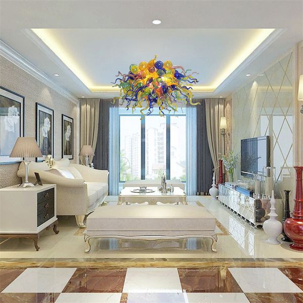 hand-blown glass crystal chandelier led art pendant lamps multi w80x60cm indoor lighting modern living room decoration
hand-blown glass crystal chandelier led art pendant lamps multi w80x60cm indoor lighting modern living room decoration