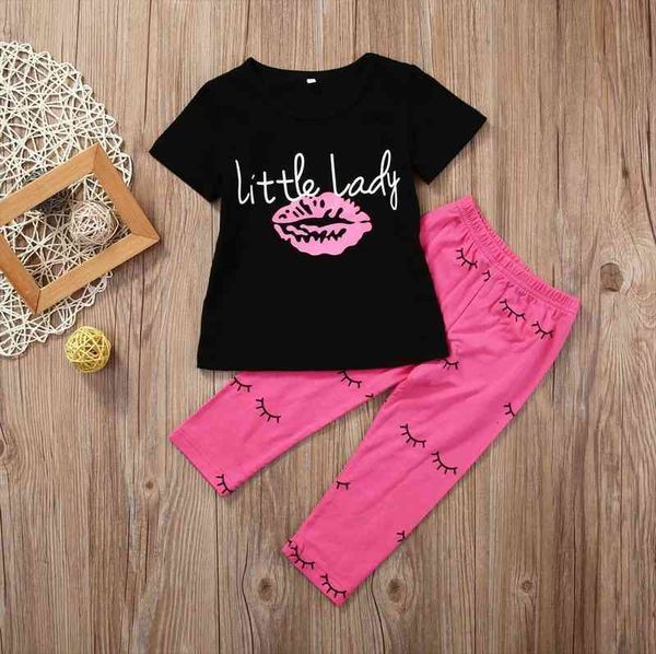 1 6year kid baby girls clothes t shirt leggings pants outfits xmas children set, White
1 6year kid baby girls clothes t shirt leggings pants outfits xmas children set, White
