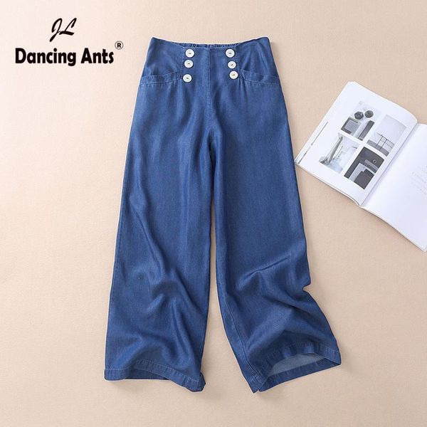 women's jeans woman loose high waist straight pants korean elastic button tencel denim ankle-length 2021 spring summer, Blue
women's jeans woman loose high waist straight pants korean elastic button tencel denim ankle-length 2021 spring summer, Blue