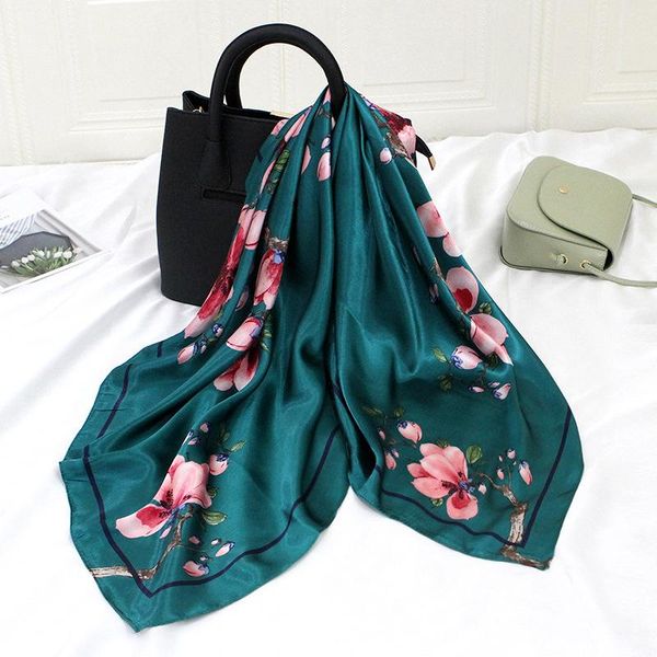 scarves 24 styles fashion hair scarf for women floral print silk satin hijab scarfs 90cm*90cm square headscarf neckerchief, Blue;gray
scarves 24 styles fashion hair scarf for women floral print silk satin hijab scarfs 90cm*90cm square headscarf neckerchief, Blue;gray