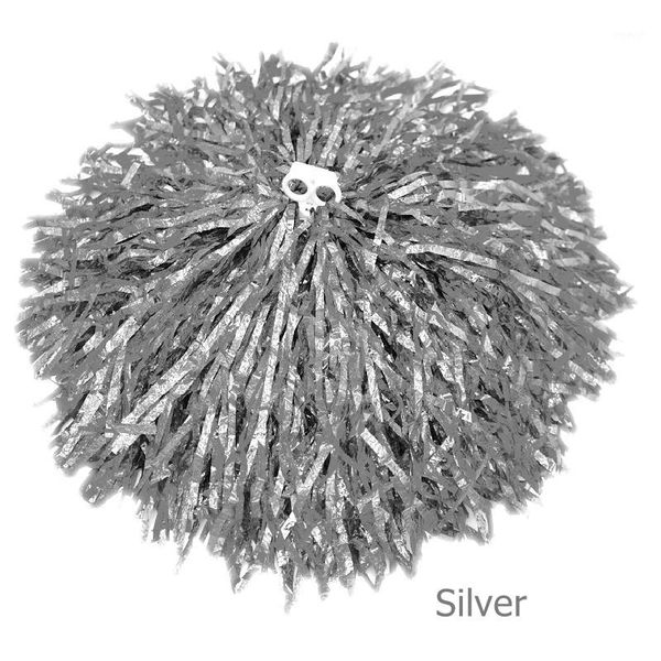 cheerleading 1pcs pom poms for football basketball match pompoms cheerleader metallic pompom silver1
cheerleading 1pcs pom poms for football basketball match pompoms cheerleader metallic pompom silver1