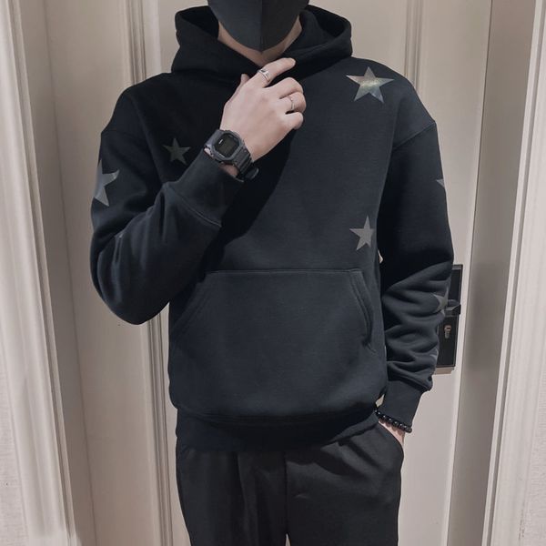 men's jackets harajuku black star print hoodie fashion hip hop sweatshirt casual japanese men's, Black;brown
men's jackets harajuku black star print hoodie fashion hip hop sweatshirt casual japanese men's, Black;brown