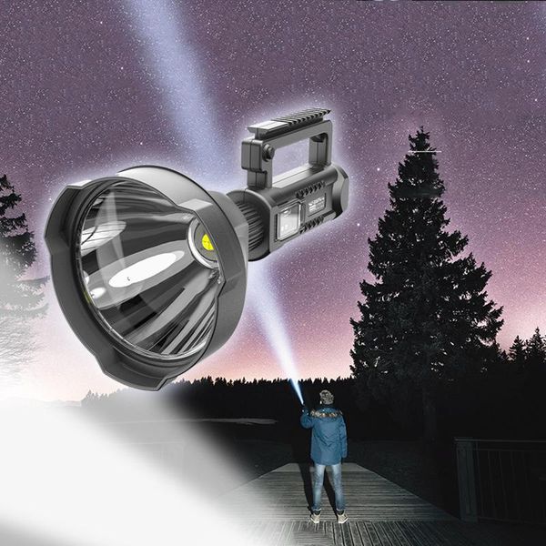 portable lanterns super bright led spotlights usb rechargeable searchlight waterproof spotlight with base fishing light lanter
portable lanterns super bright led spotlights usb rechargeable searchlight waterproof spotlight with base fishing light lanter