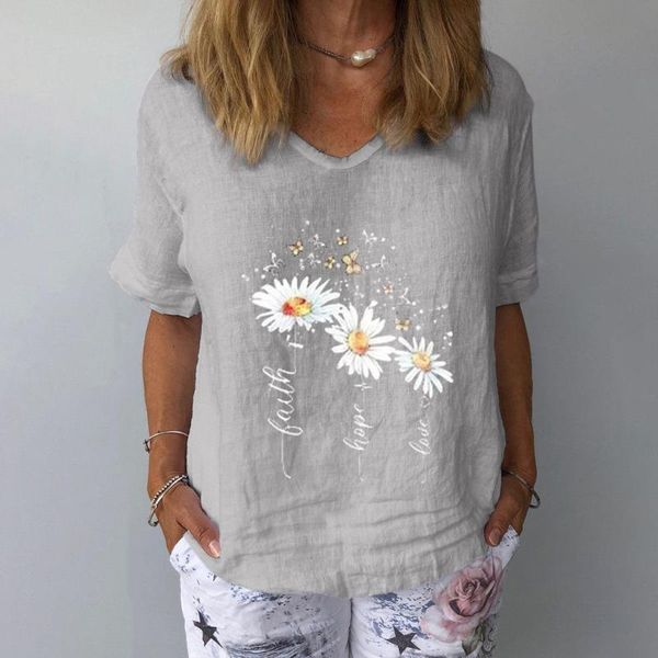 women's blouses & shirts feitong soft cotton linen shirt blouse casual daisy print o-neck short sleeves female blusa, White
women's blouses & shirts feitong soft cotton linen shirt blouse casual daisy print o-neck short sleeves female blusa, White