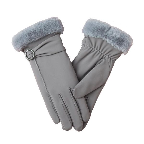 five fingers gloves winter women keep warm touch screen outdoor waterproof cycling thicken add cashmere female elegant soft, Blue;gray
five fingers gloves winter women keep warm touch screen outdoor waterproof cycling thicken add cashmere female elegant soft, Blue;gray