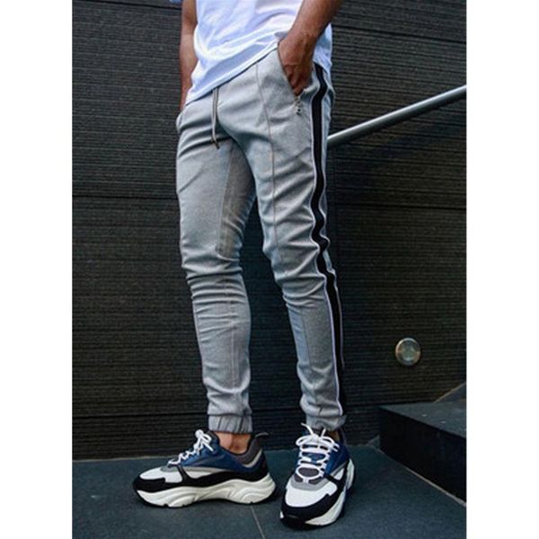 mens colorblocked skinny sweatpants fashion occident trend hip hop high street sports pencil pants spring male skateboard casual trousers, Black
mens colorblocked skinny sweatpants fashion occident trend hip hop high street sports pencil pants spring male skateboard casual trousers, Black