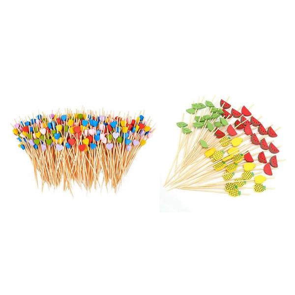 forks 200pcs 4.7 inches cocktail picks handmade heart shape bamboo pick with inch fruit kabob skewers fancy toothpicks 
forks 200pcs 4.7 inches cocktail picks handmade heart shape bamboo pick with inch fruit kabob skewers fancy toothpicks