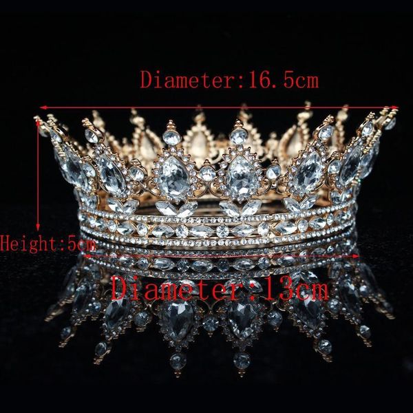 gold pink queen king tiaras and crowns bridal women crystal headpiece bride prom hair ornaments wedding hair jewelry acc qyljmq, Silver
gold pink queen king tiaras and crowns bridal women crystal headpiece bride prom hair ornaments wedding hair jewelry acc qyljmq, Silver