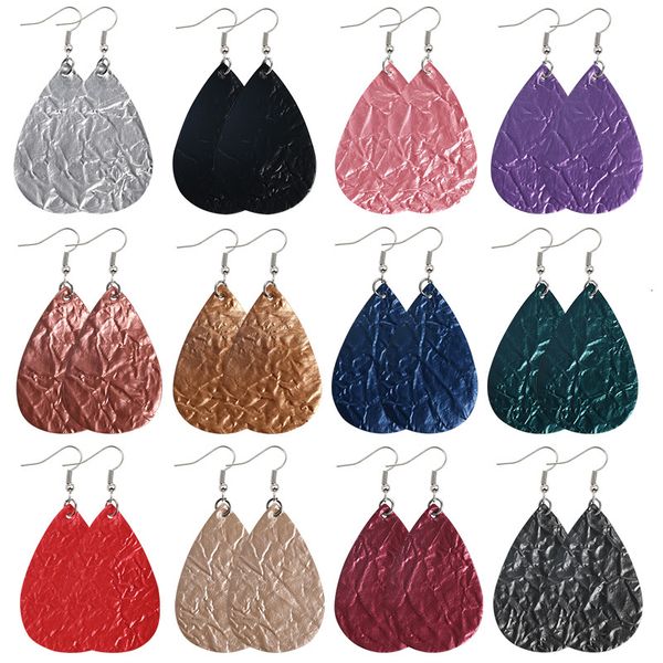 fashion designer pu leather earrings for women water wave double side leather dangle waterdrop earrings party wedding jewelry gift, Silver
fashion designer pu leather earrings for women water wave double side leather dangle waterdrop earrings party wedding jewelry gift, Silver