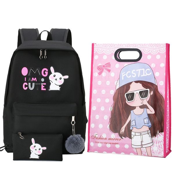 backpack cartoon printed children's fashion primary school students' bag for grade 1-6 korean middle girls'
backpack cartoon printed children's fashion primary school students' bag for grade 1-6 korean middle girls'