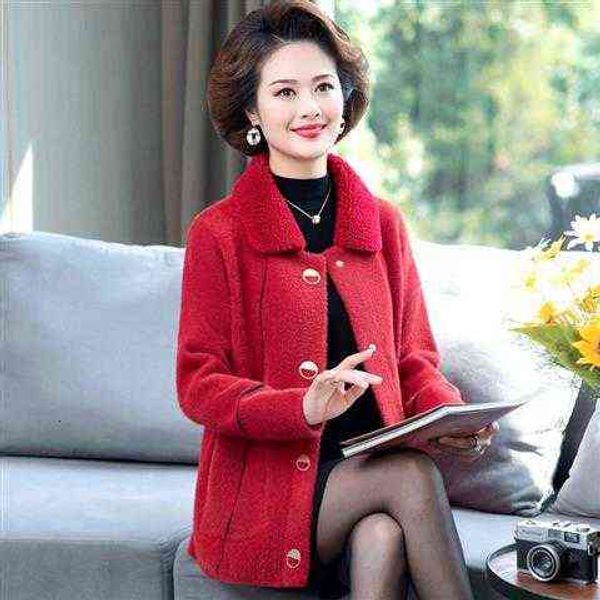fashion winter clothes thick waterproof mink coat women's pattern plus fat size mother's sweater cardigan, Black
fashion winter clothes thick waterproof mink coat women's pattern plus fat size mother's sweater cardigan, Black