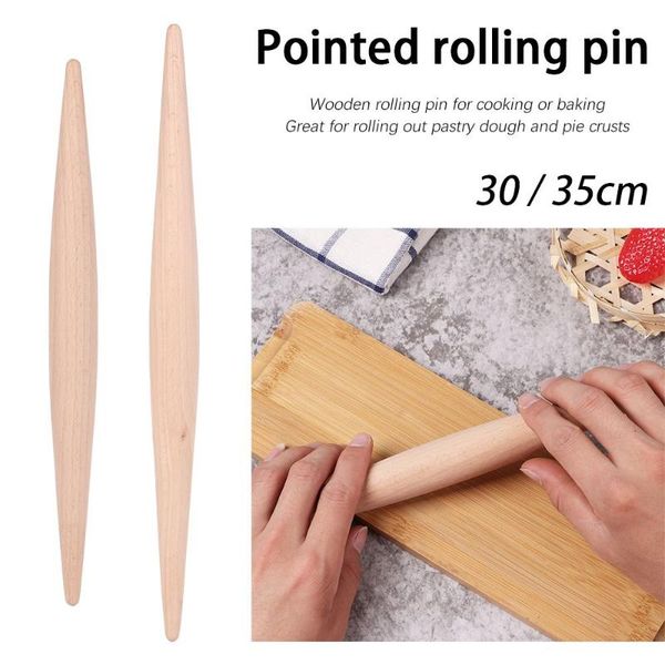 rolling pins & pastry boards pointed pin solid wood for dumpling skin cookies noodle dough roller
rolling pins & pastry boards pointed pin solid wood for dumpling skin cookies noodle dough roller