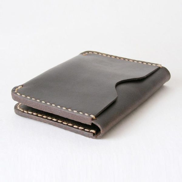 card holders handmade vintage crazy horse genuine leather holder wallet small purse organizer business, Brown;gray
card holders handmade vintage crazy horse genuine leather holder wallet small purse organizer business, Brown;gray