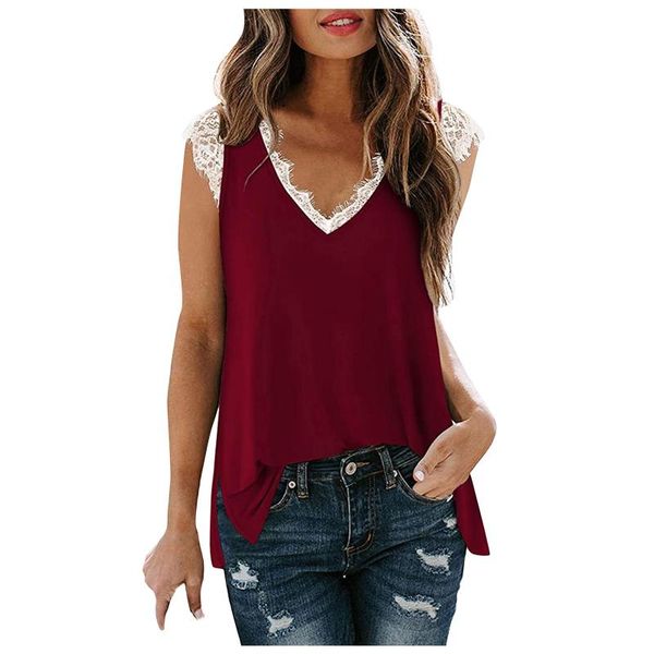 women's blouses & shirts red and blusas mujer de moda 2021 clothes womens lace v-neck shirt blouse ladies summer casual loose basic, White
women's blouses & shirts red and blusas mujer de moda 2021 clothes womens lace v-neck shirt blouse ladies summer casual loose basic, White