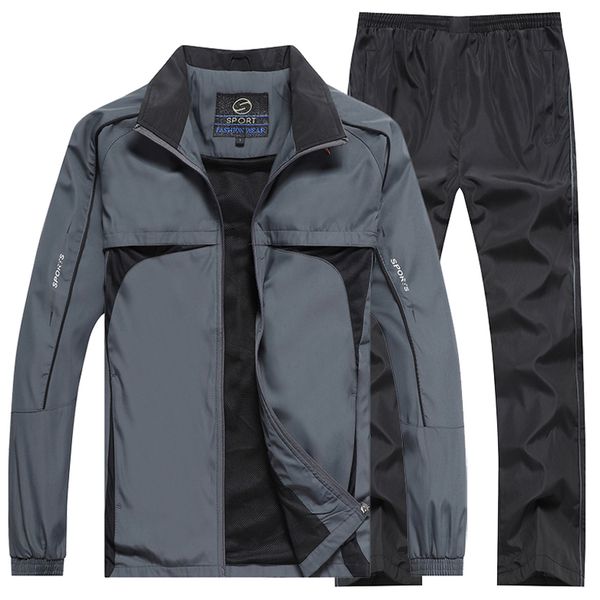 2021 men's running sets autumn set outwear outdoor sportswear jogging sport suit jacket+pant sweat suit male tracksuit 220211, Gray
2021 men's running sets autumn set outwear outdoor sportswear jogging sport suit jacket+pant sweat suit male tracksuit 220211, Gray