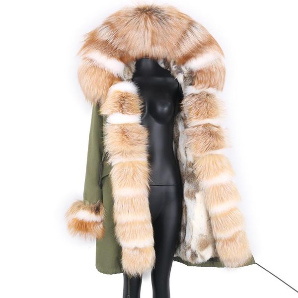 women's fur & faux 2021 waterproof winter jacket women long parka real coat natural raccoon collar hood warm streetwear, Black
women's fur & faux 2021 waterproof winter jacket women long parka real coat natural raccoon collar hood warm streetwear, Black