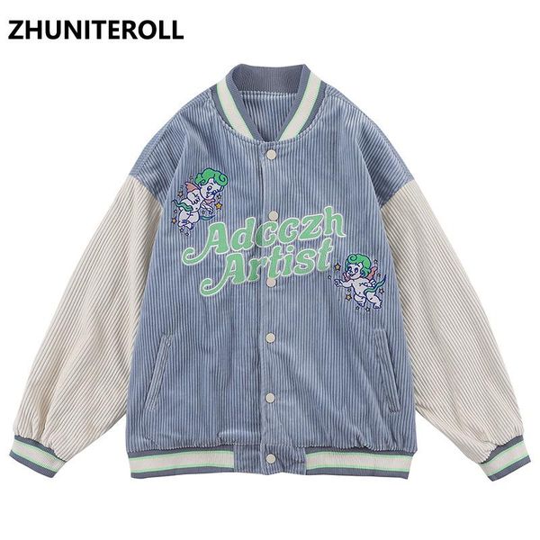 men's jackets 2021 embroidery harajuku patchwork jacket men corduroy bomber fashion baseball coats streetwear windbreaker college, Black;brown
men's jackets 2021 embroidery harajuku patchwork jacket men corduroy bomber fashion baseball coats streetwear windbreaker college, Black;brown