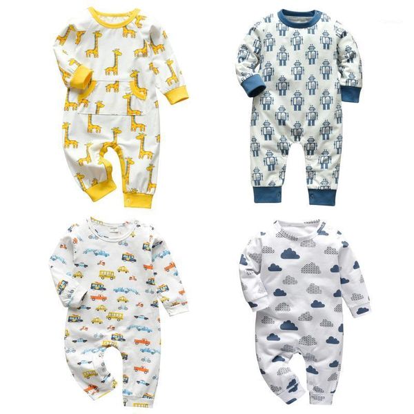 jumpsuits born baby boys girls romper cotton long sleeve print jumpsuit infant pajamas clothes, Blue
jumpsuits born baby boys girls romper cotton long sleeve print jumpsuit infant pajamas clothes, Blue