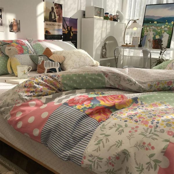 bedding sets american country floral set teen adult,rustic cotton twin full king home textile bed sheet pillow case quilt cover
bedding sets american country floral set teen adult,rustic cotton twin full king home textile bed sheet pillow case quilt cover