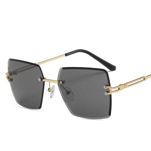2021 new fashion square rimless sunglasses new women small sun glasses shades metal sunglass uv400 eyewear, White;black
2021 new fashion square rimless sunglasses new women small sun glasses shades metal sunglass uv400 eyewear, White;black